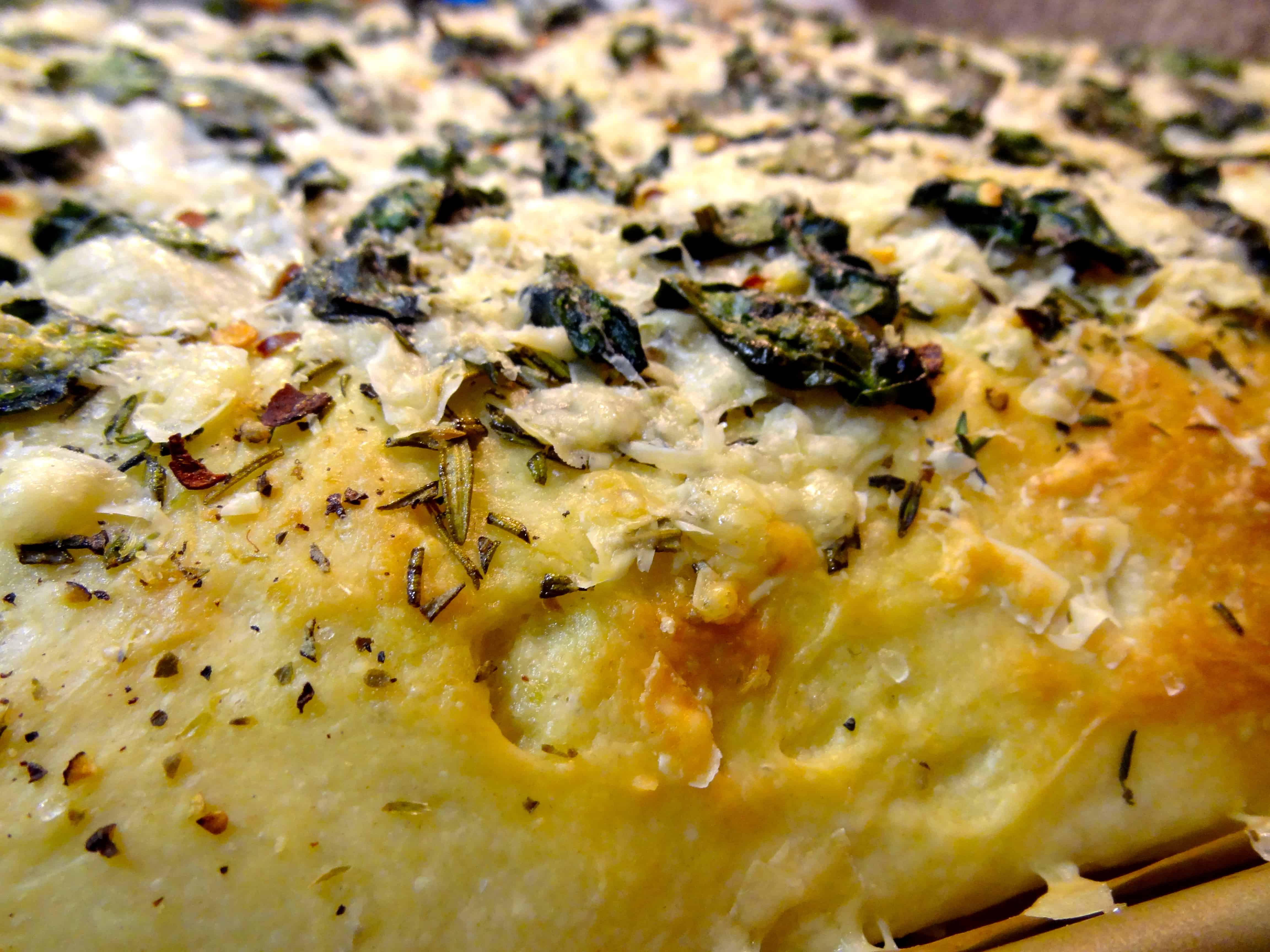 Cheesy Focaccia 11