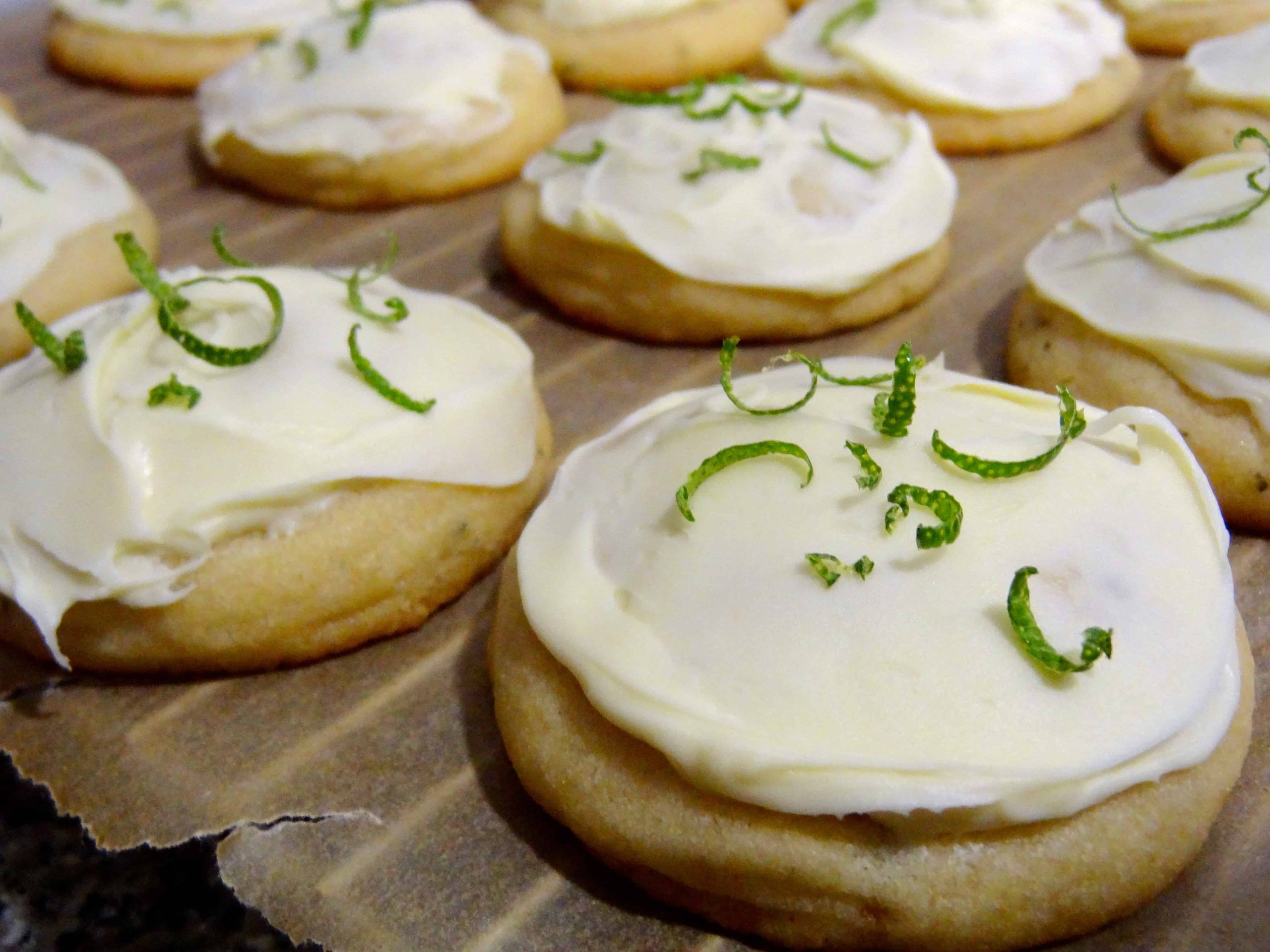 Baked Sunday Mornings Lime Tarragon Cookies Stellina Sweets