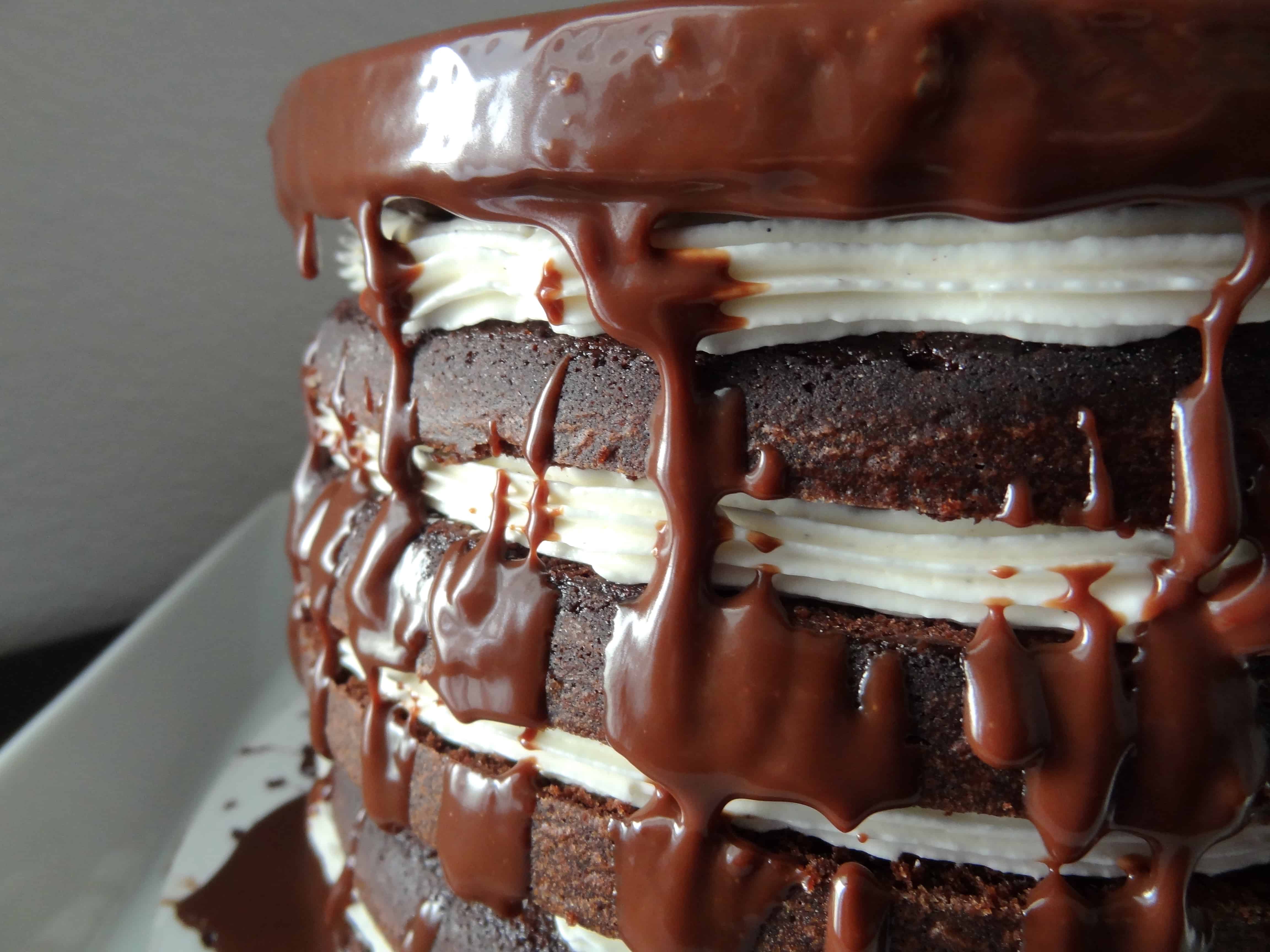 Mile-High Chocolate Cake - 10