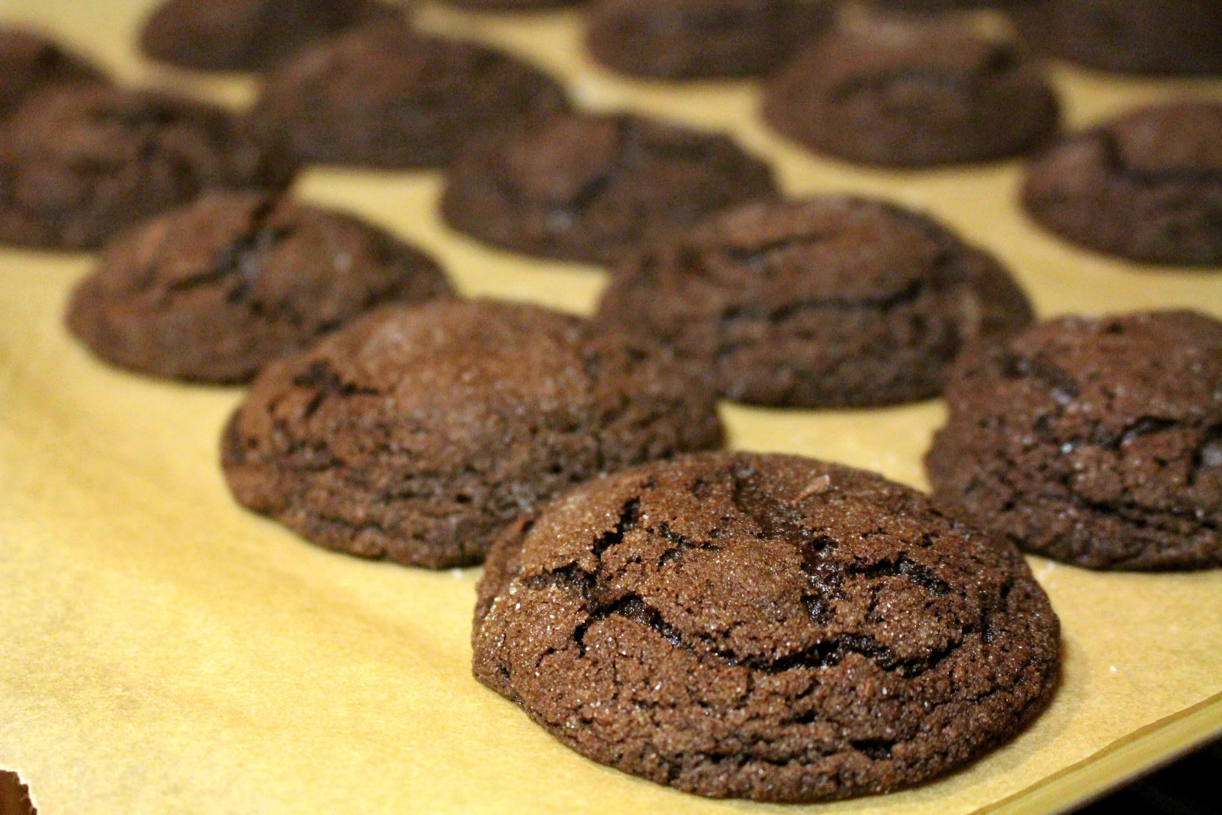 Chocolate Mint Cookies - 5