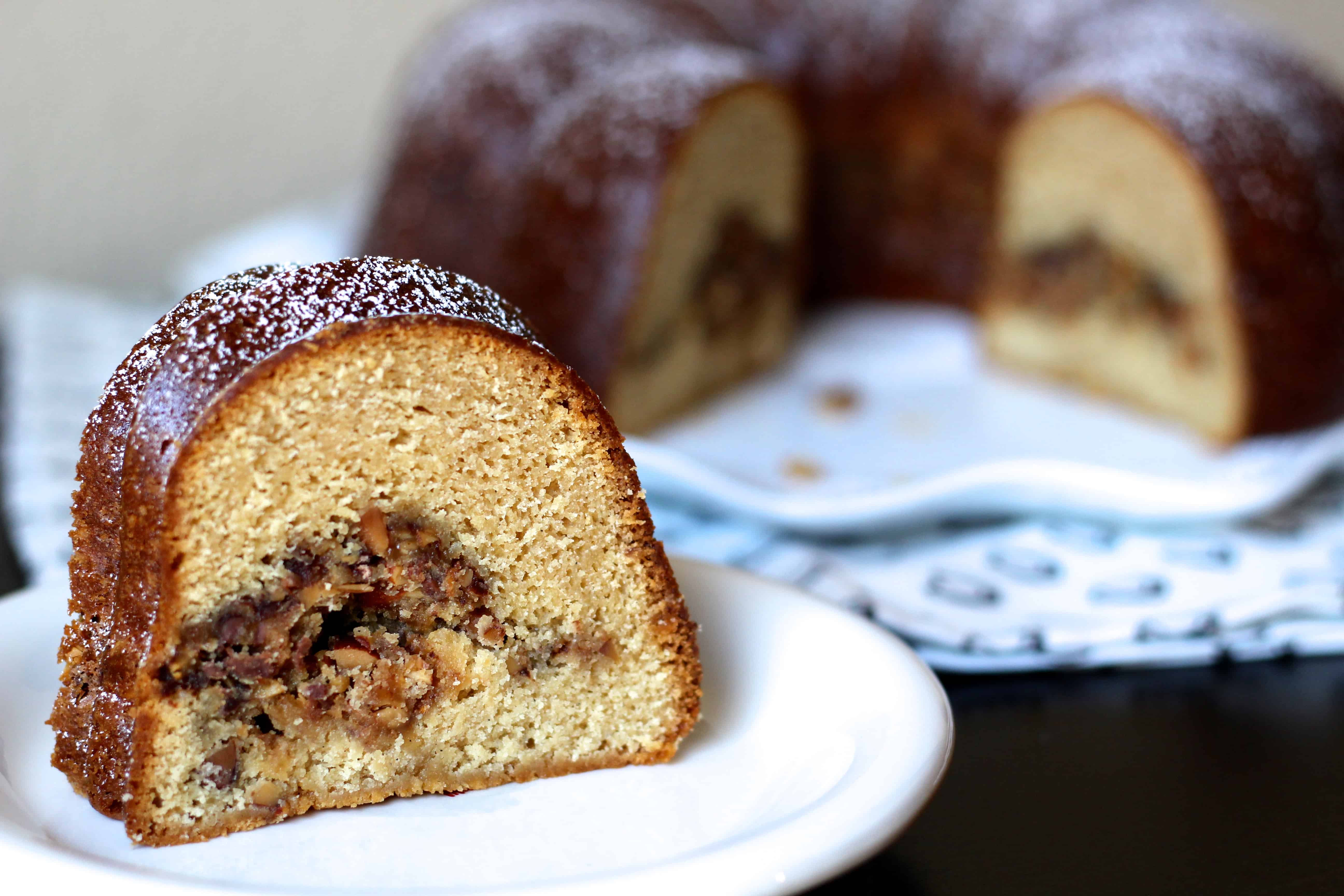 Toffee Coffee Cake Surprise - 26