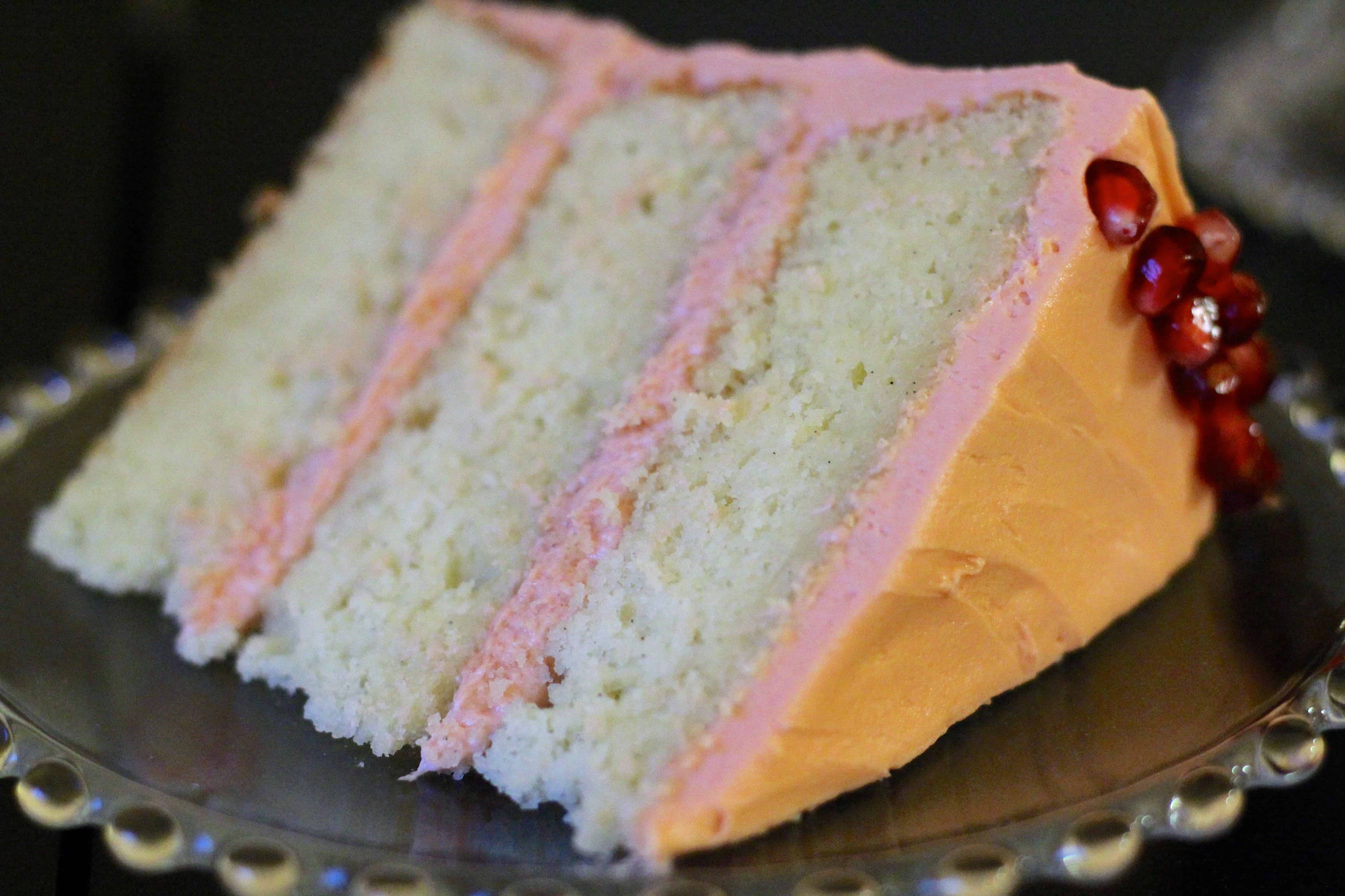 Vanilla Pomegranate Cake - 31