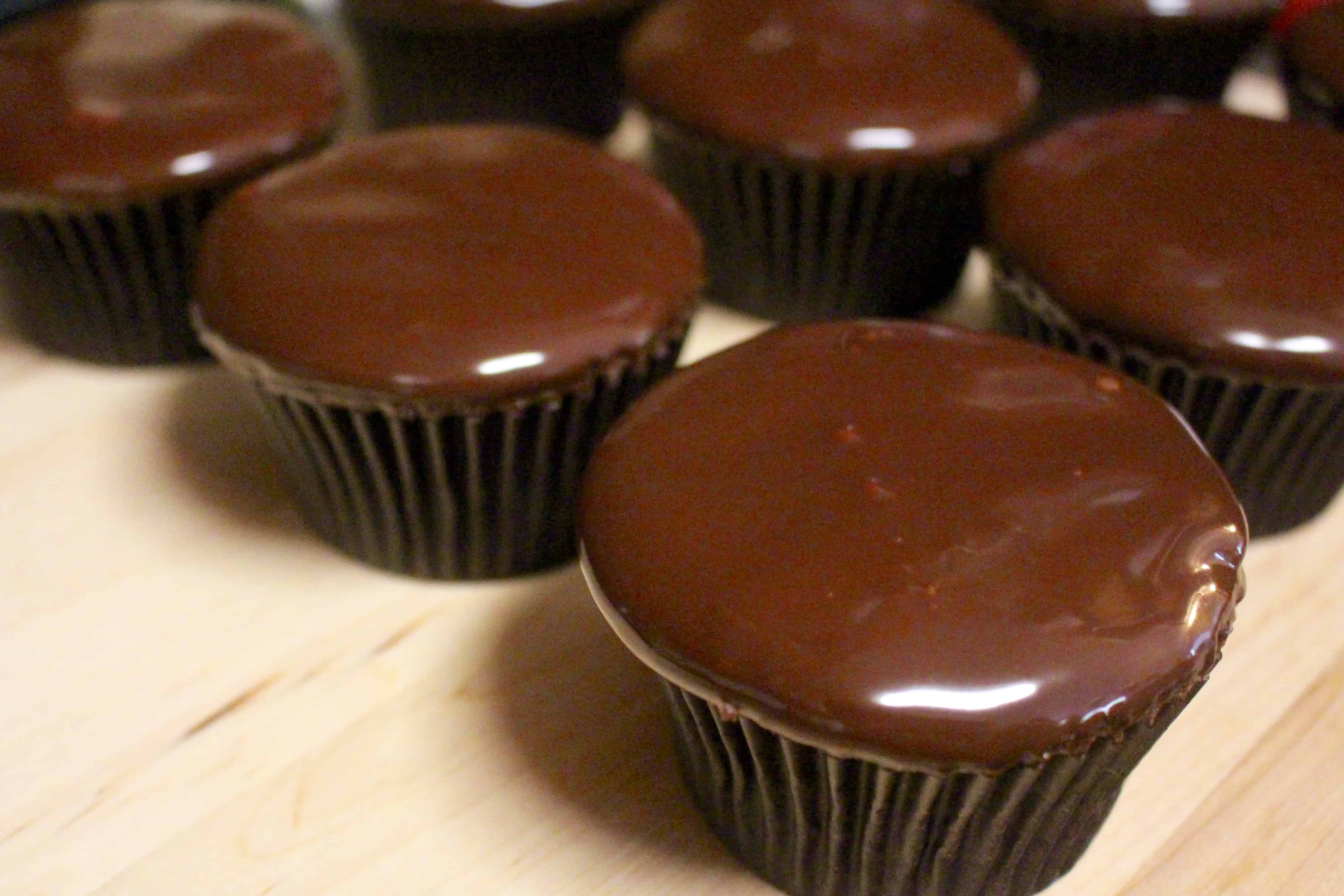 Red Wine Chocolate Cupcakes - 10